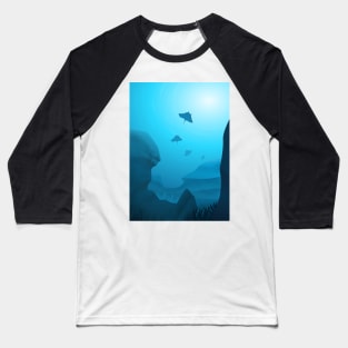 mantaray Baseball T-Shirt